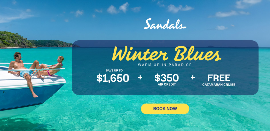 Sandals Winter Blues Sale